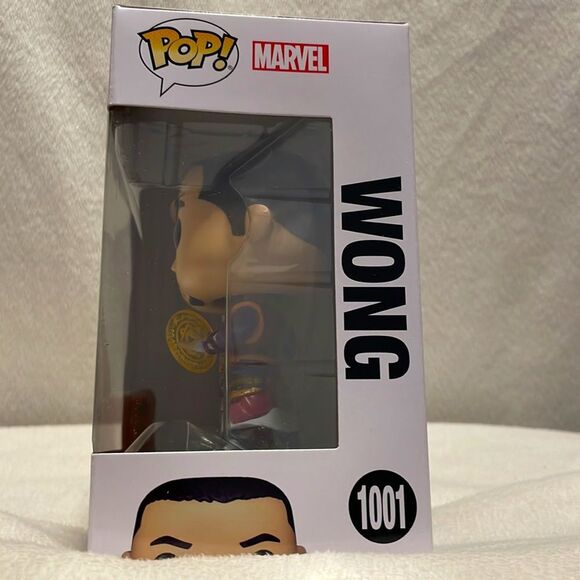 Funko POP- Marvel- Doctor Strange- Wong Bobble-Head #1001- NWT - Picture 2 of 6